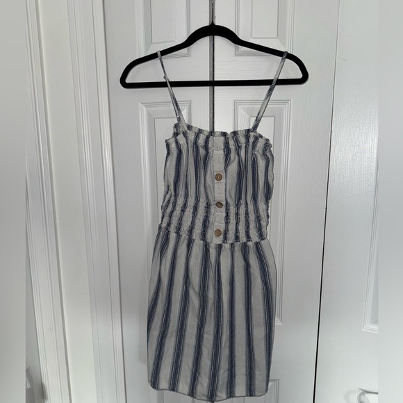 cisono Dresses & Skirts - Cisono Blue and White Striped Dress size Medium